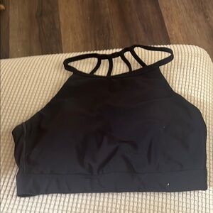 All in Motion Black Strappy Sports Bra